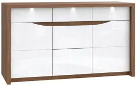 komoda-bialy-polysk-saint-tropez-stzk231b-forte