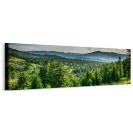obraz-panoramiczny-do-salonu-las-gory-krajobraz-efekt-3d-natura-145x45