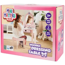 drewniana-toaletka-dla-dziewczynki-akcesoria-suszarka-duze-lustro-zestaw