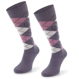 letnie-skarpety-do-jazdy-konno-podkolanowki-bawelniane-w-romby-comodo-35-38