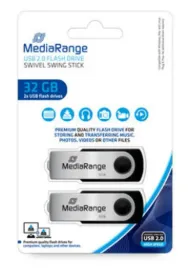 mediarange-mr911-2-pamiec-usb-32-gb-usb-typu-a-2-0-czarny-srebrny