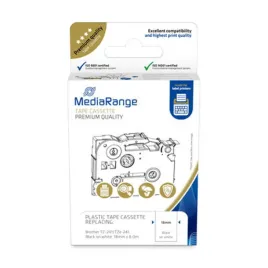 mediarange-mrbtz241-tasmy-do-etykietowania-czarny-na-niebieskim