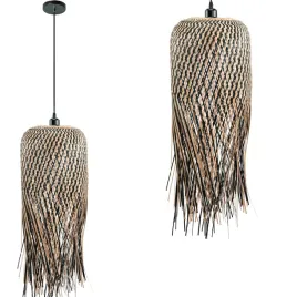 lampa-sufitowa-wiszaca-boho-pleciona-naturalna-czarna-trawa-bambusowa