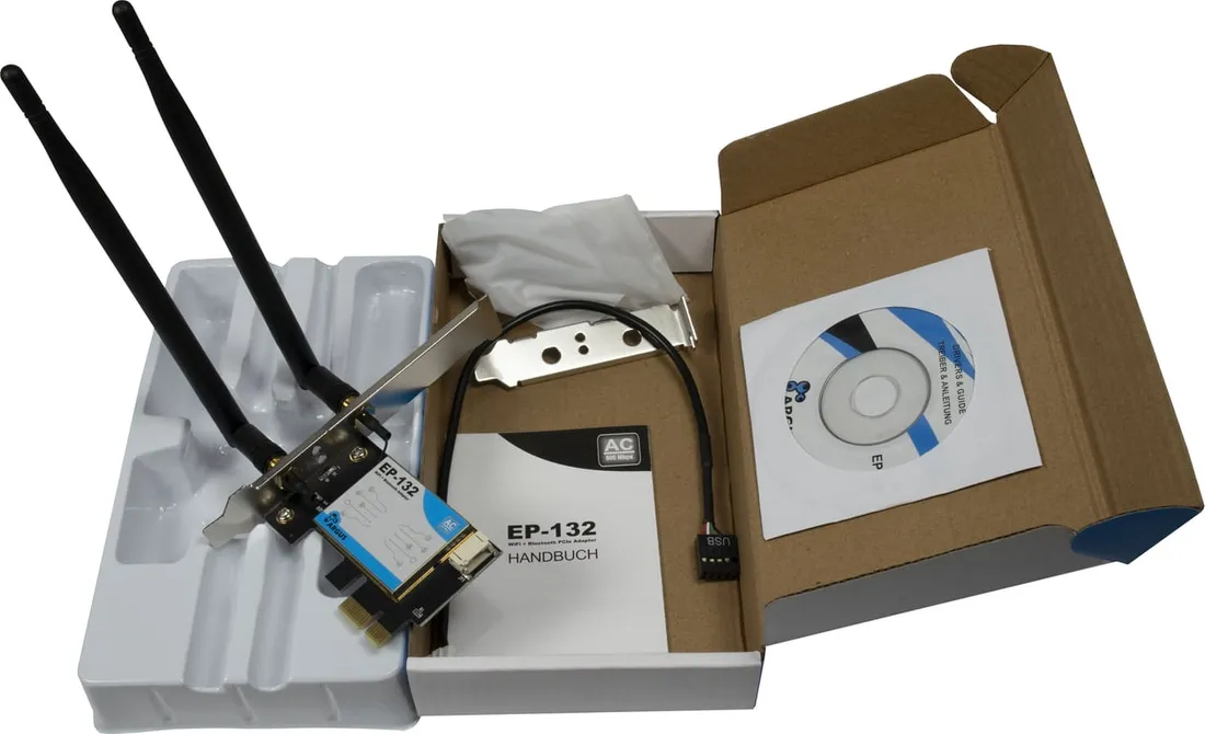 inter-tech-ep-132-wewnetrzny-wlan-bluetooth-600-mbit-s