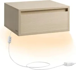 polka-nocna-wiszaca-led-stolik-nocny-podswietlany-szuflada-pilot