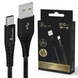 extralink-cabesl01-kabel-usb-usb-2-0-2-m-usb-c-czarny