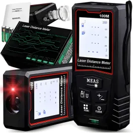 dalmierz-laserowy-100m-urzadzenie-pomiarowe-poziomnica-lcd-baterie-3szt