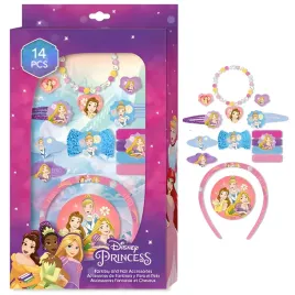 zestaw-akcesoriow-do-wlosow-dla-malej-ksiezniczki-disney-princesses-14-szt