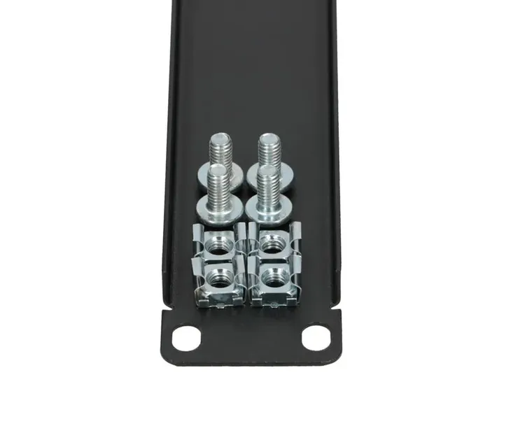 extralink-panel-frontowy-1u-19-czarny