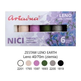 ariadna-nici-szwalnicze-zestaw-leno-earth-leno-40-70m-x-6-sztuk