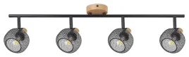 lampa-sufitowa-czarna-brazowa-4-druciane-klosze-listwa-75-cm-rabalux