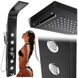 bateria-panel-prysznicowy-czarna-mat-deszczownica-hydromasaz-lazienka-kran
