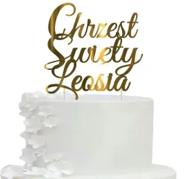 stand-topper-dekoracja-na-tort-chrzest-sw-imie