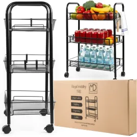 regal-kuchenny-3-polki-organizer-mobilny-metalowy-stolik-na-kolkach