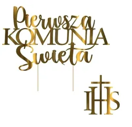 topper-na-tort-zestaw-ihs-pierwsza-komunia-swieta-zloty-lustrzany-tektura