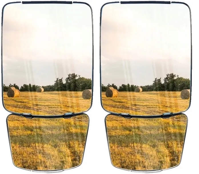 LUSTRO PODWÓJNE 223X435 MM CASE NEW HOLLAND JD MF ZESTAW 2 SZT