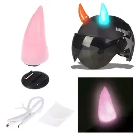 rogi-do-kasku-swiecace-led-1szt-rozowy