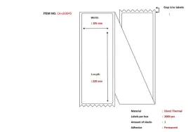 capture-ca-lb3045-etykiet-do-nadruku-bialy
