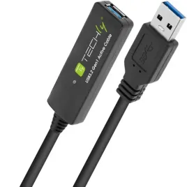 techly-icur30100g-kabel-usb-usb-3-2-gen-1-3-1-gen-1-10-m-usb-a-czarny