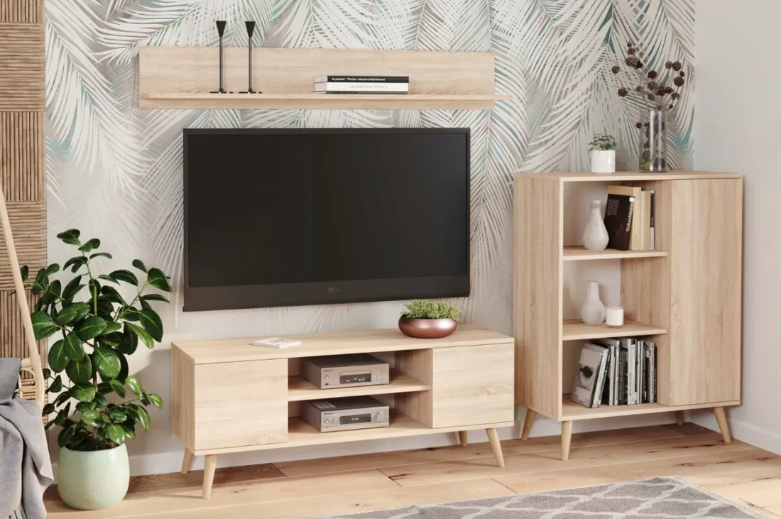polka-shelf-100-cm-dab-sonoma-stan-nowy