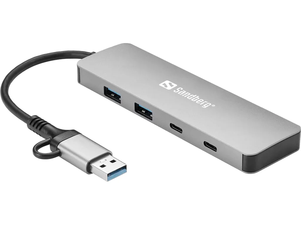sandberg-usb-c-a-to-2xusb-a-2xusb-c-hub