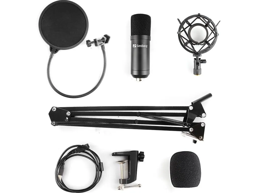 sandberg-streamer-usb-microphone-kit
