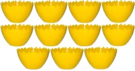 10-x-doniczka-skorupka-oslonka-zolta-17-cm-stroik-jajka-rzezucha-10-sztuk