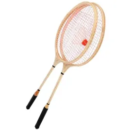 badminton-drewniany-zestaw-do-gry-2-rakiety-i-lotka