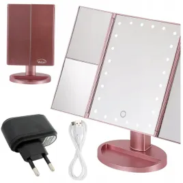 lusterko-premium-do-makijazu-kosmetyczne-rozkladane-powiekszane-swiatla-led