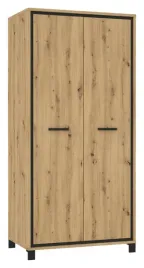 szafa-ubraniowa-dwudrzwiowa-trondheim-dab-artisan-czarny-tdhs821-c773-forte