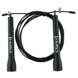 szybka-skakanka-hms-sk50-black-280cm-z-lozyskami-boks-crossfit-fitness