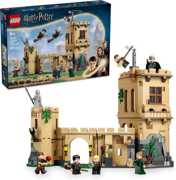 LEGO 76447 Harry Potter Zamek Hogwart: lekcja latania na miotle