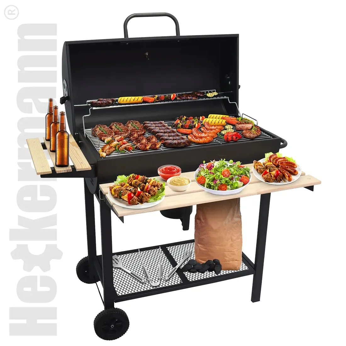 grill-weglowy-ogrodowy-2-ruszty-chromowane-2-polki-popielnik-termometr-stal