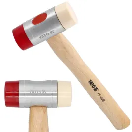 yato-mlotek-blacharski-45mm-pu-nylon-trzonek-z-drewna-hikorowego-yt-4633