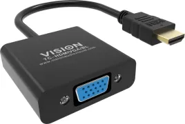vision-tc-hdmivga-bl-adapter-kablowy-023-m-hdmi-typu-a-standard-vga