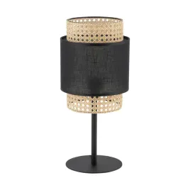 lampka-nocna-boho-czarny-bezowy-abazur-45cm-nowoczesna-biurowa-stolowa-dom