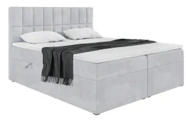lozko-typu-boxspring-140x200-cm-z-tapicerowanym-zaglowkiem-jasnoszary-welur