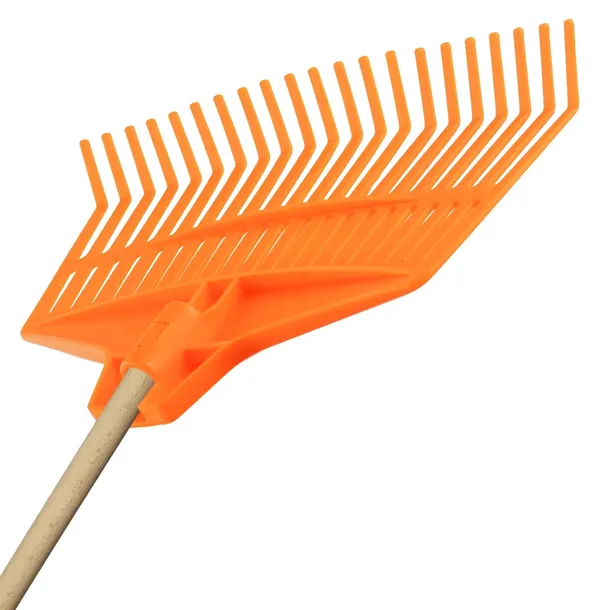 grabie-ogrodowe-do-lisci-trawy-z-kijem-21-zebow-trzon-grabki-lekkie-plastik-dlugosc-narzedzia-168-cm