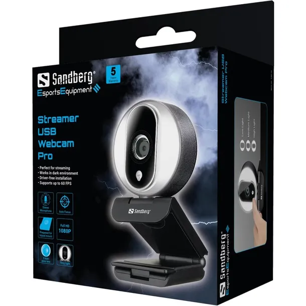 sandberg-streamer-usb-webcam-pro