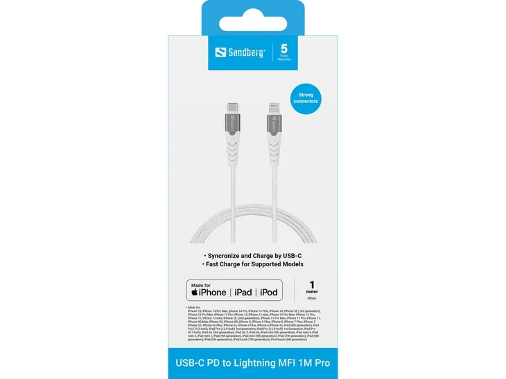 sandberg-usb-c-pd-to-lightning-mfi-1m