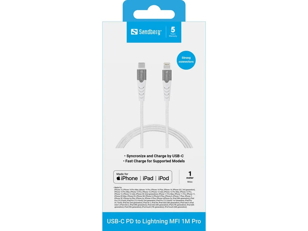 sandberg-usb-c-pd-to-lightning-mfi-1m