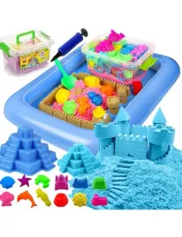 piasek-kinetyczny-basen-foremki-lopatka-patyczki-piaskownica-zestaw