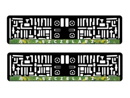 ramka-tablicy-rejestracyjnej-hobby-pszczelarz-2szt
