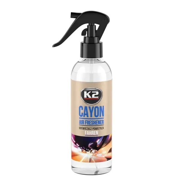 K2 Profesjonalny Samochodowy Odświeżacz Powietrza CAYON FAHREN 250ml