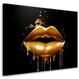 obraz-na-sciane-do-salonu-zlote-usta-abstrakcja-styl-glamour-100x70