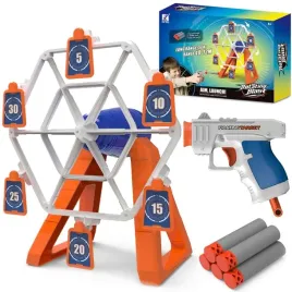 tarcza-elektryczna-obrotowa-karuzela-cele-pistolet-ze-strzalkami