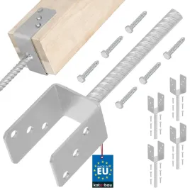 4x-podstawa-slupa-kotwa-stala-wspornik-u-pret-71-mm-betonu-muru-wmurowania