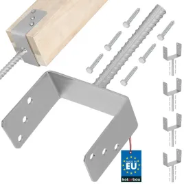 4x-podstawa-slupa-kotwa-stala-wspornik-u-pret-161-mm-betonu-muru-wmurowania