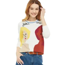 sweter-damski-united-colors-of-benetton-bawelniany-bialy-cienki