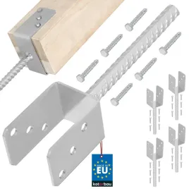 4x-podstawa-slupa-kotwa-stala-wspornik-u-pret-61-mm-betonu-muru-wmurowania